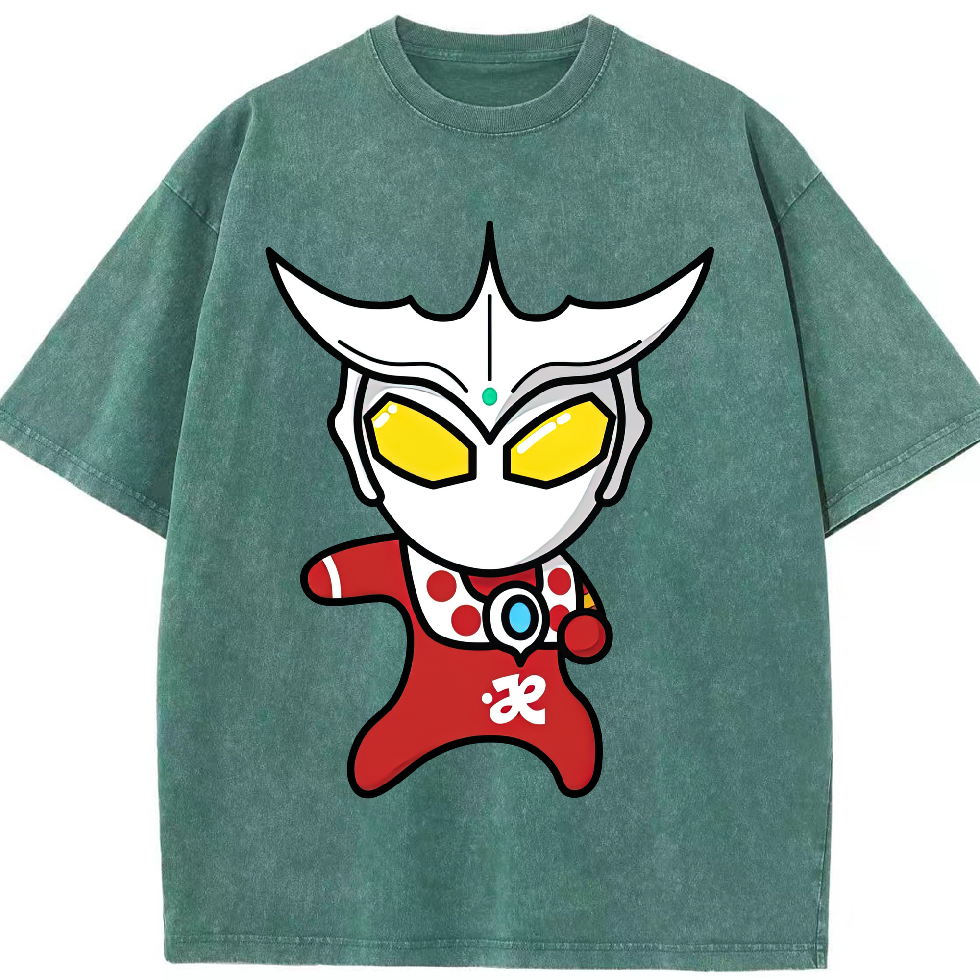（画像用） ウルトラマン Ultraman 綿100% ヴィンテージ風 半袖Tシャツ（フロントプリント）